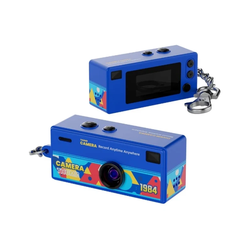 Mini G6 Keychain Camera 1080P Photo & Video Dark Blue