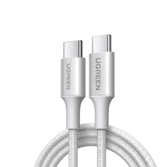 UGREEN L501 USB-C to USB-C 60W Braided Cable 1m - Titanium Gray | 35465