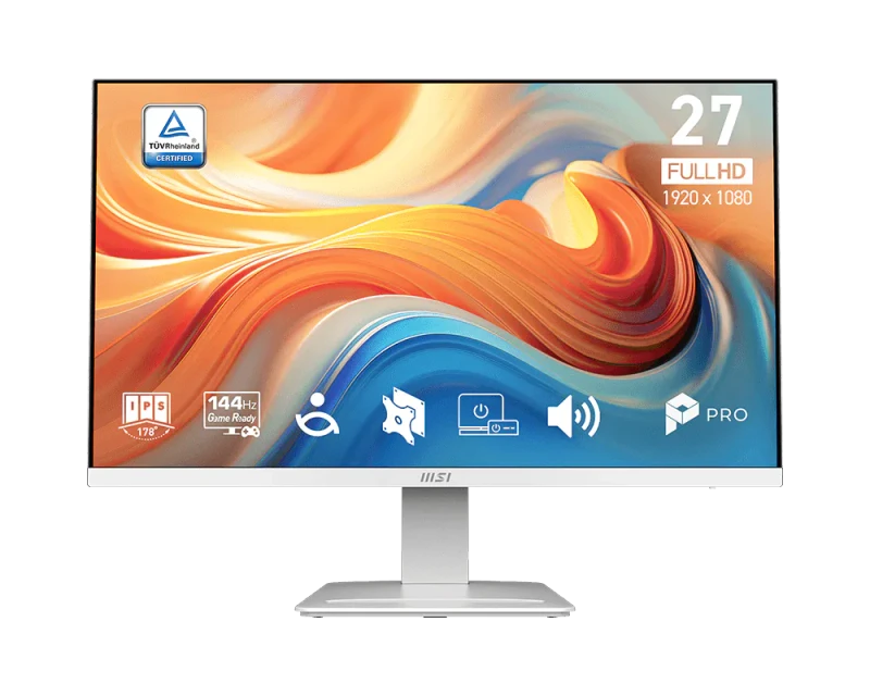 MSI PRO MP273W E14A 27" FHD IPS 144Hz Monitor | 9S6-3PB4CH-297