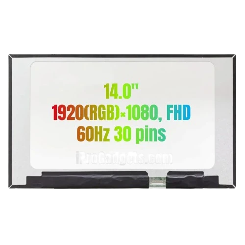 OEM 14.0" Slim Frameless FHD EDP LED Screen | B140HAN04