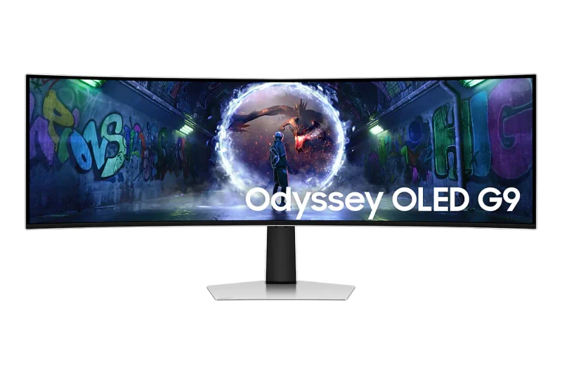 Samsung Odyssey OLED G9 G93SD 49" Dual QHD 240Hz Curved Gaming Monitor | LS49DG932SMXUE