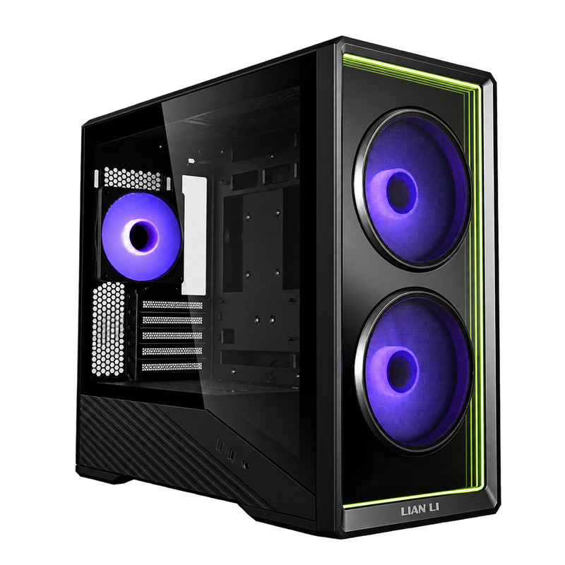 Lian Li Vector V150 INF Micro ATX PC Case - Black | V150INFX