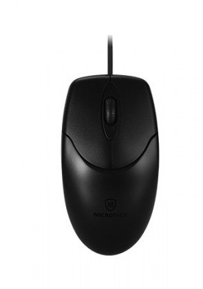 Micropack Comfy Lite Wired Office Mouse, Black | M-101