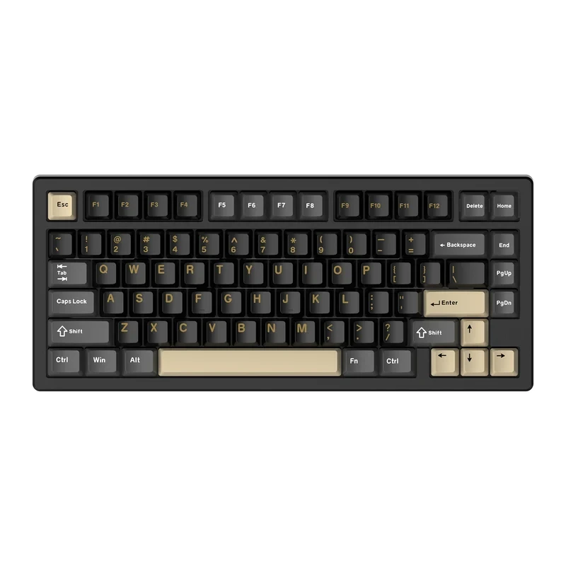 Attack Shark X75 Full Aluminum 75% Wireless Gasket Mechanical Keyboard - Star Black