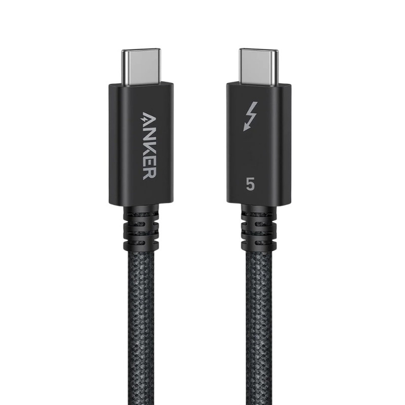 Anker Thunderbolt 5 Cable 1.7ft USB-C 240W | A84N1011