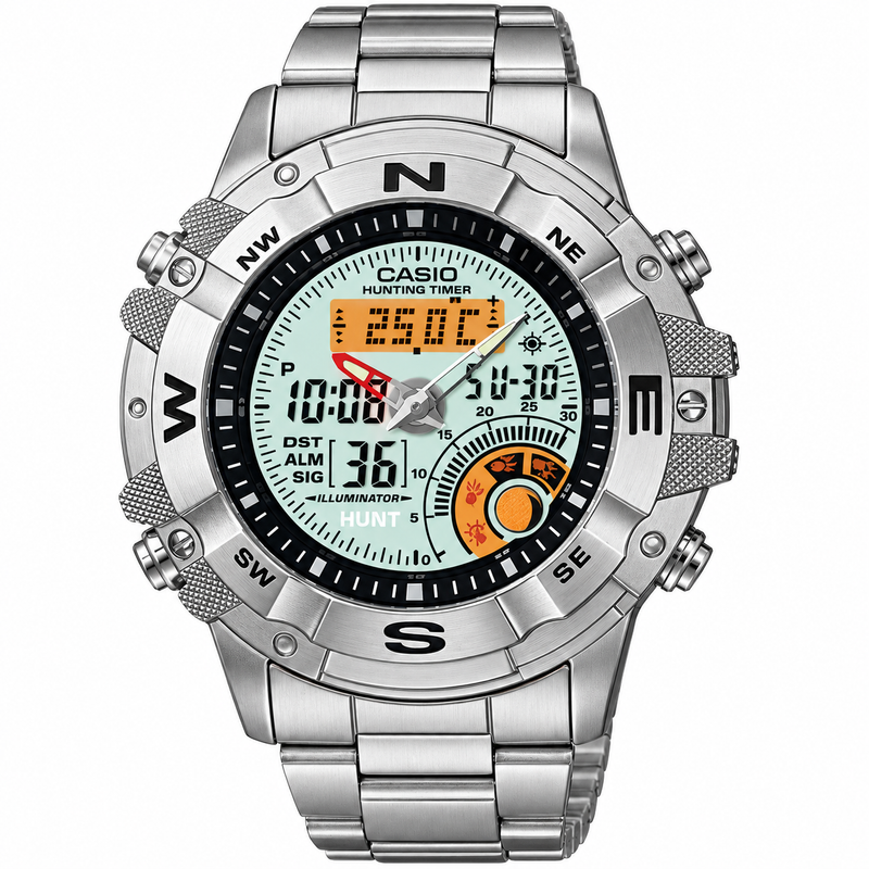 Casio Analog Watch Silver Stainless Steel | AMW-704D-7AVDF