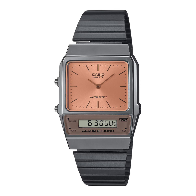 Casio Unisex Analog-Digital Watch Retro Design | AQ-800ECGG-4ADF