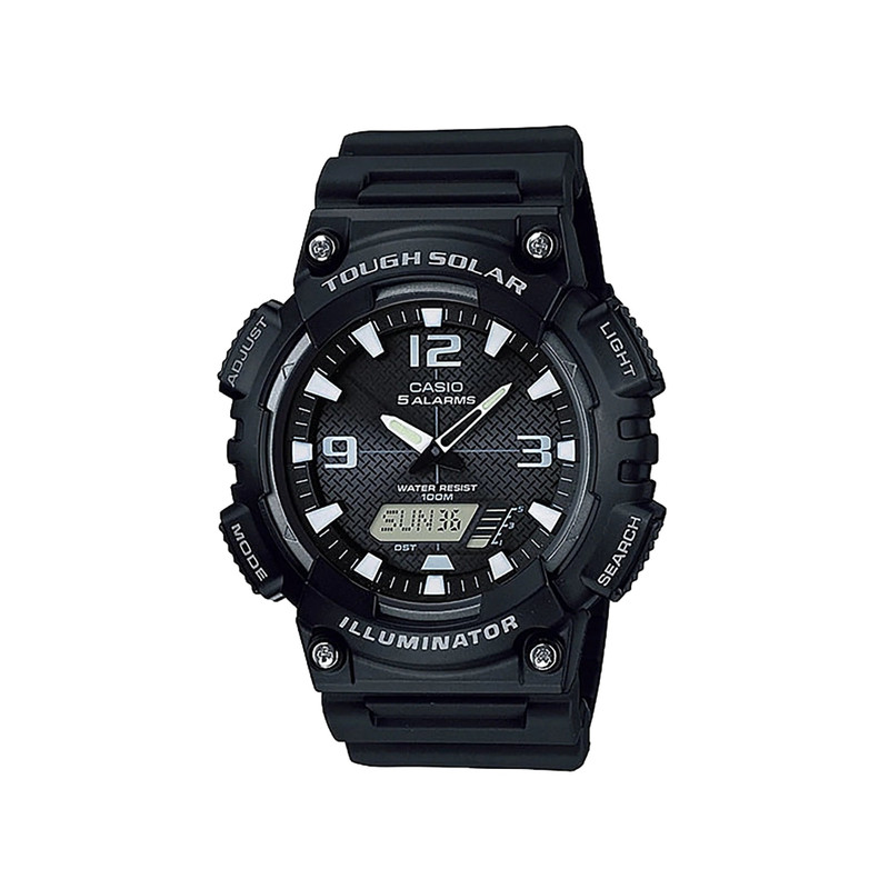 Casio casio-solar-3h-men-watch- Men's Solar Watch Black Resin | AQ-S810W-1AVDF
