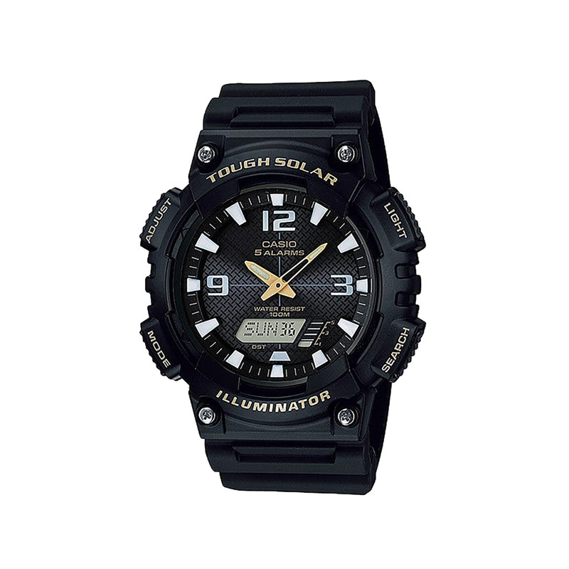 Casio casio-solar-3h-men-watch- Men's Solar Watch Black Resin | AQ-S810W-1BVDF