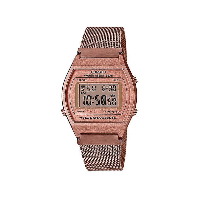 Casio Digital Women's Watch Rose Gold | B640WMR-5ADF