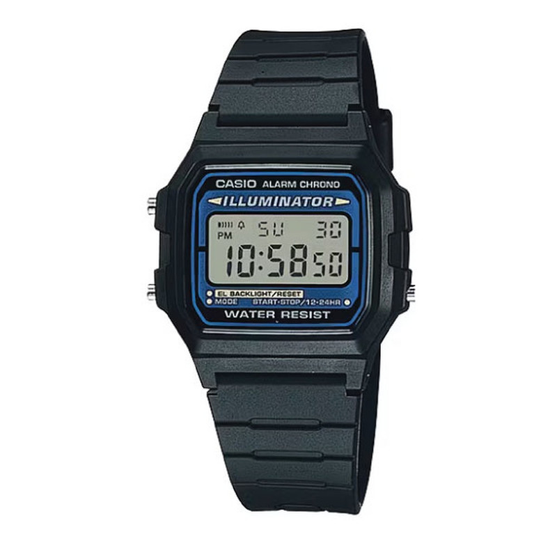 Casio Digital Watch Black Classic | F-105W-1ADF