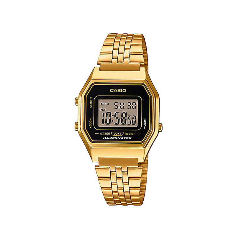 Casio Digital Women's Watch Gold | LA680WGA-1DF