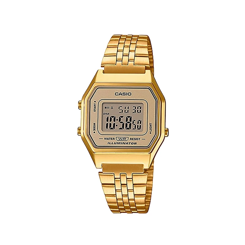 Casio Women's Watch Gold Digital | LA680WGA-9DF