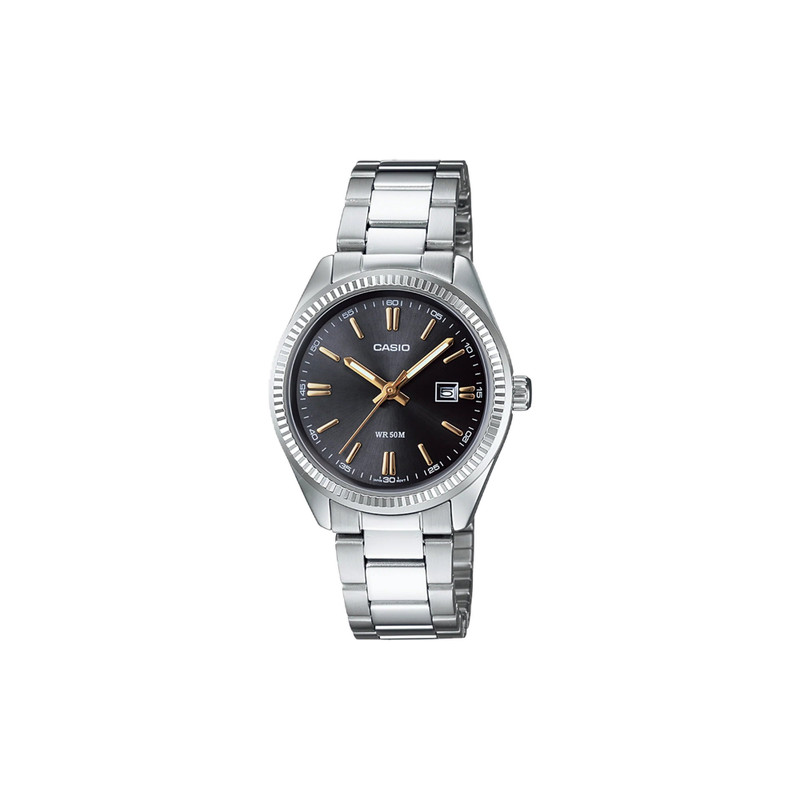 Casio Analog Watch Silver 30 mm | LTP-1302D-1A2VDF
