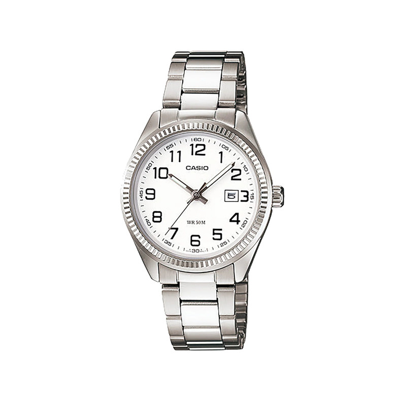 Casio Analog Watch Silver Stainless Steel | LTP-1302D-7BVDF