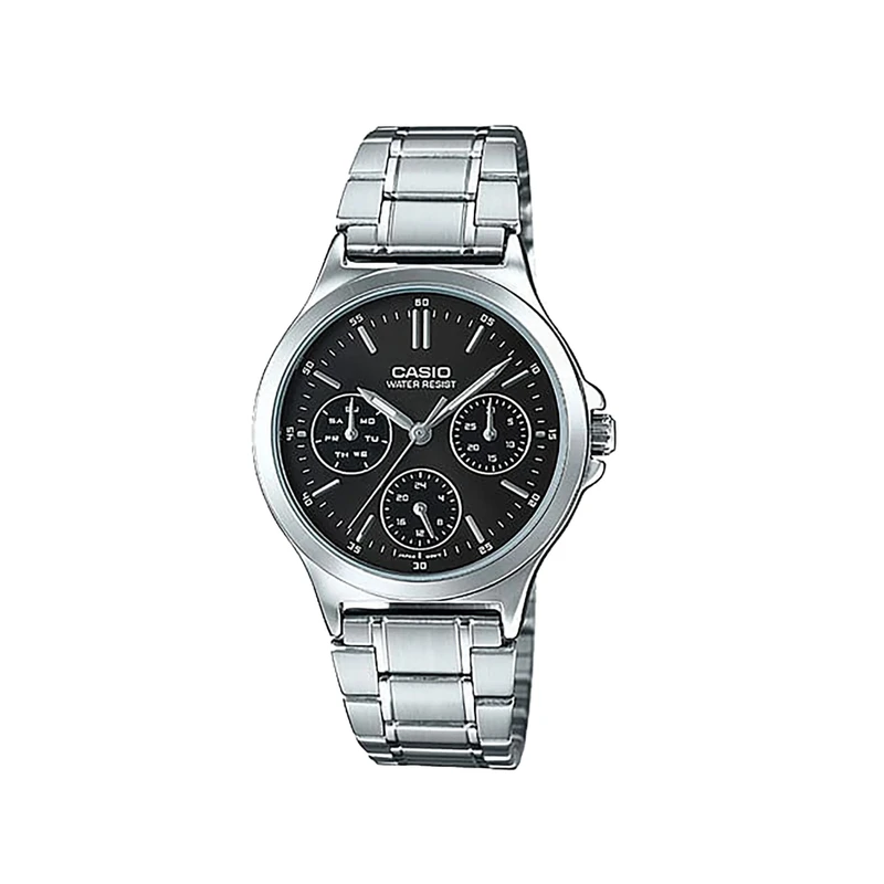 Casio Analog Watch Silver Stainless Steel | LTP-V300D-1AUDF