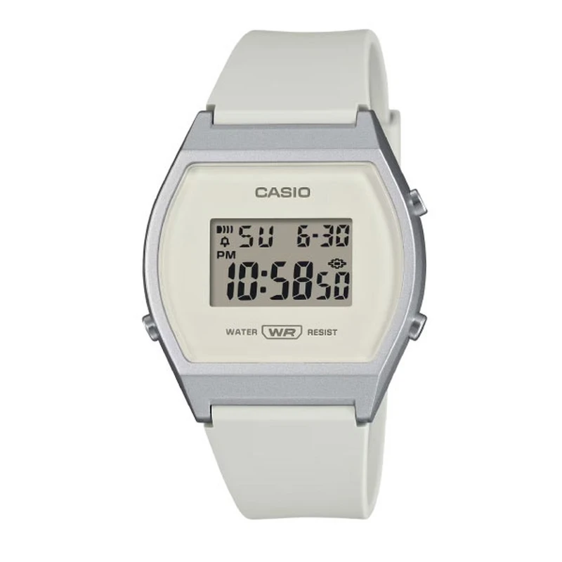 Casio Digital Watch Women LED Backlight Stopwatch | LW-204-7ADF