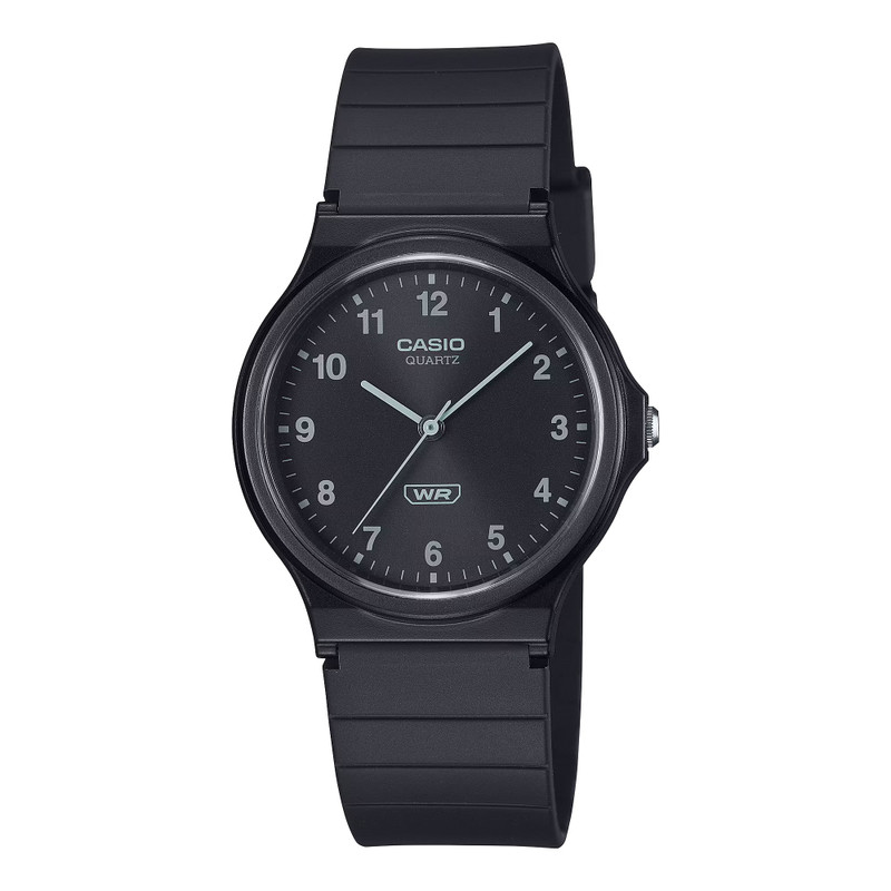 casio-unisex-3h-watch- Unisex Analog Watch Black | MQ-24B-1BDF