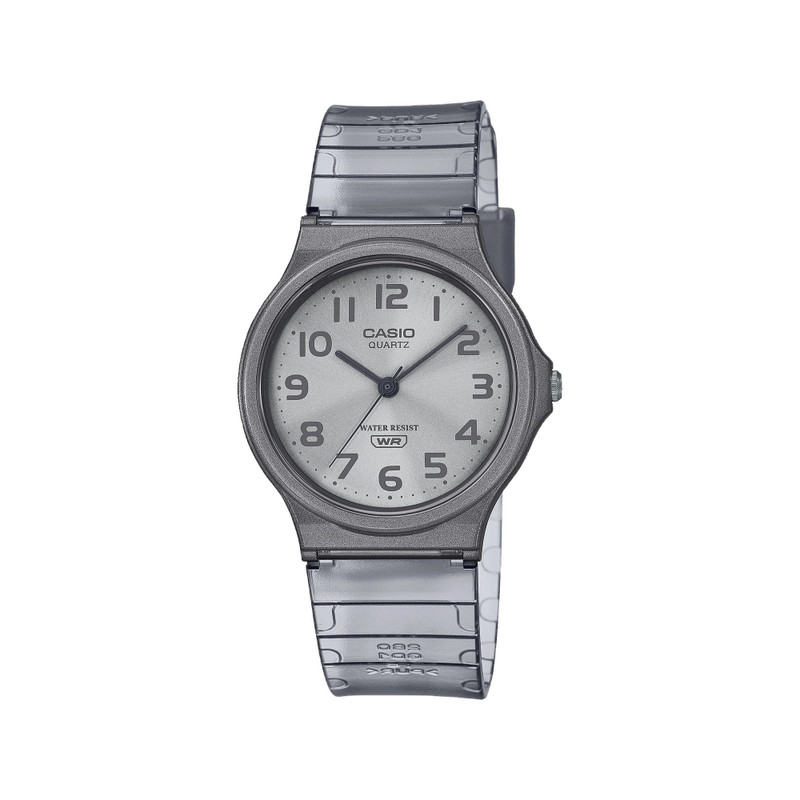 Casio casio-unisex-3h-watch- Analog Watch Gray Resin | MQ-24S-8BDF