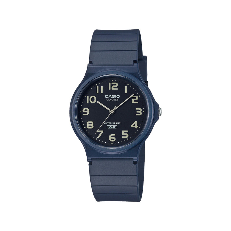 Casio casio-unisex-3h-watch- Digital Watch Blue Resin Lightweight | MQ-24UC-2BDF
