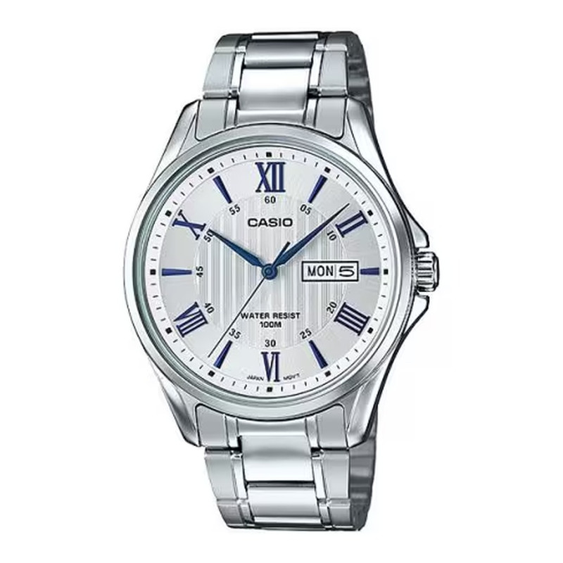 Casio Analog Men's Watch Stainless Steel | MTP-1384D-7A2VDF