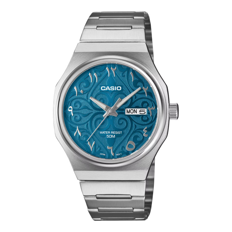 Casio Analog Watch Blue Dial Water Resistant | MTP-E735AR-2A3VDF