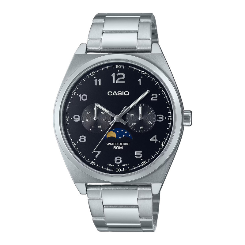 Casio Analog Watch Silver Stainless Steel | MTP-M300D-1AVDF