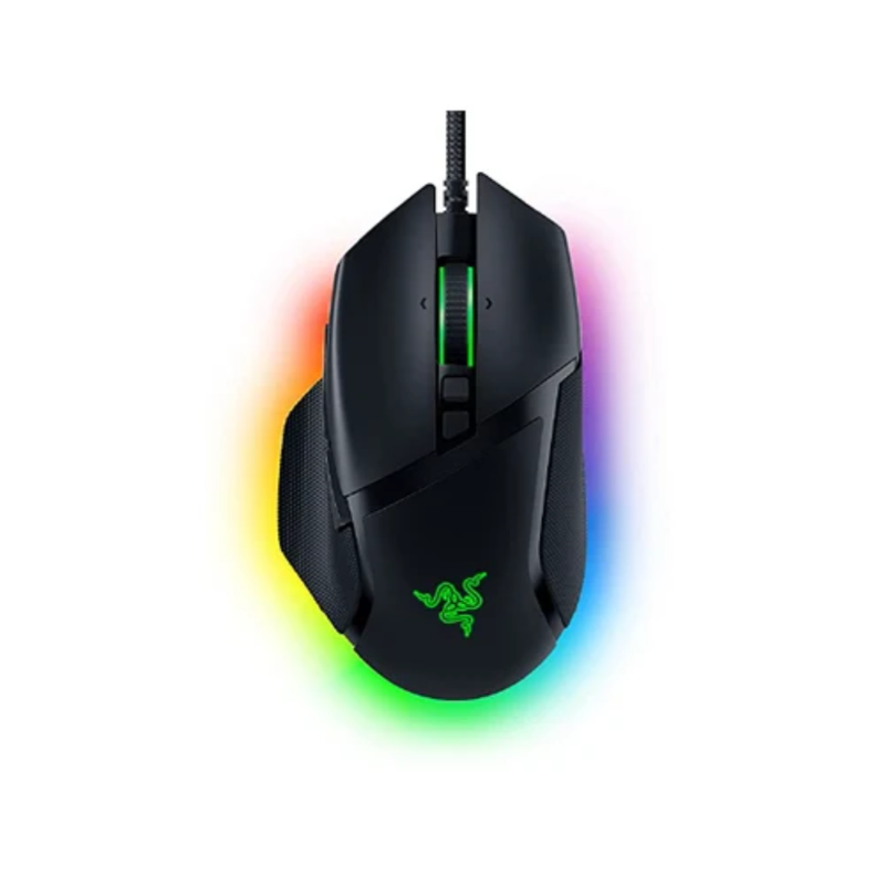 Razer Basilisk V3 Gaming Mouse - Black - 26K DPI - 11 Programmable Buttons - Chroma RGB