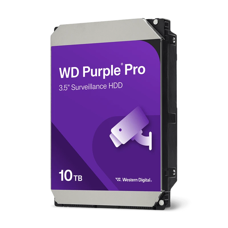 Western Digital Surveillance HDD 10TB SATA Purple Pro 512MB | WD102PURP