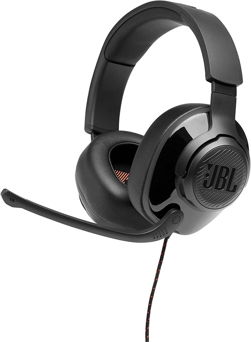 JBL Quantum 200 Wired Headset, Black | Quantum 200