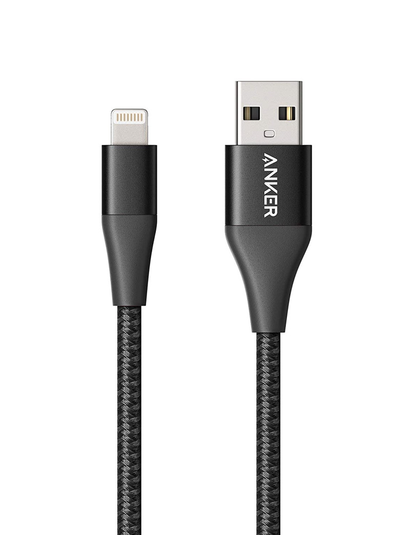 Anker Powerline+ II With Lightning Connector 3ft, Black | A8452H13