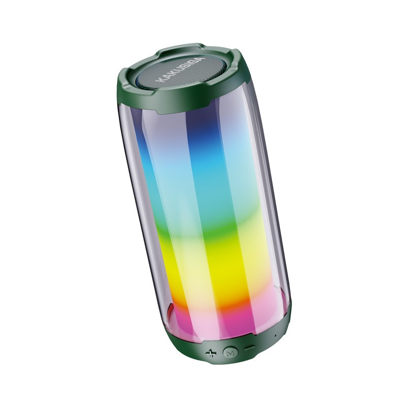 Kakusiga Colorful Glare Wireless Speaker, Green | KSC-611