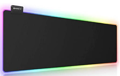 Rasure Extended Chroma Soft Gaming Mouse Mat - Black