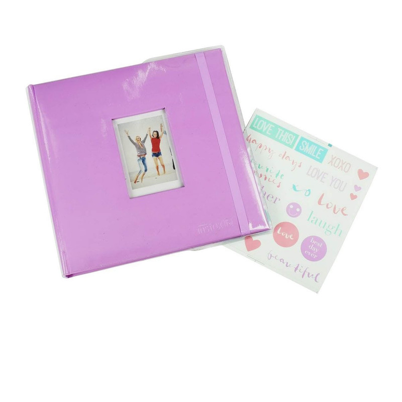Fujifilm Instax Scrapbook 8x8" Lilac | Fujacinsscrap8x8lila