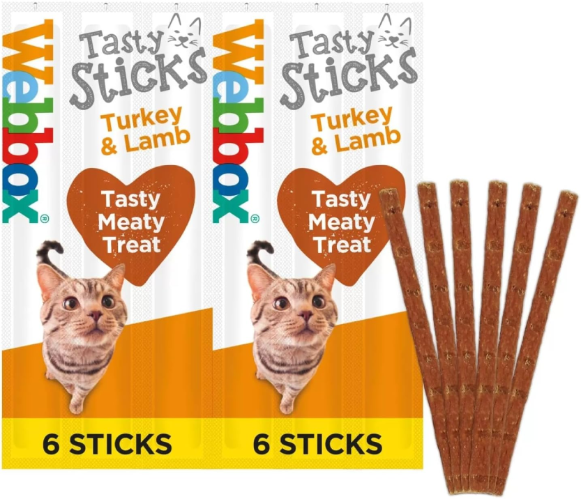 Cats Delight Sticks Turkey &amp; Lamb 6 Sticks | 8813