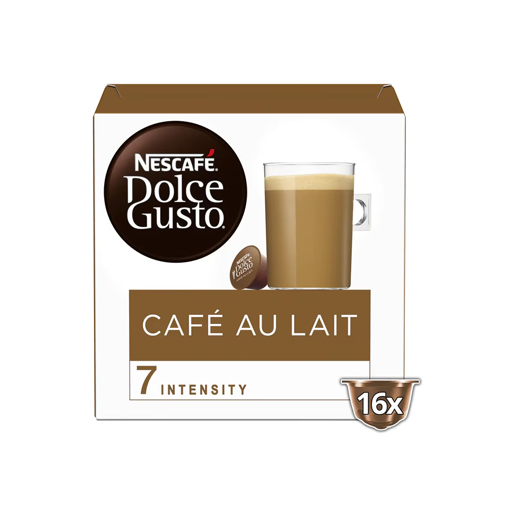 Nescafé Dolce Gusto, Café Au Lait, 16 Capsules | NESC-12190644