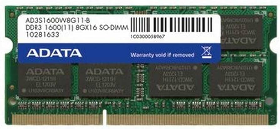 ADATA 4 GB DDR3L 1600 MHz SO-DIMM | ADDS1600W4G11-S