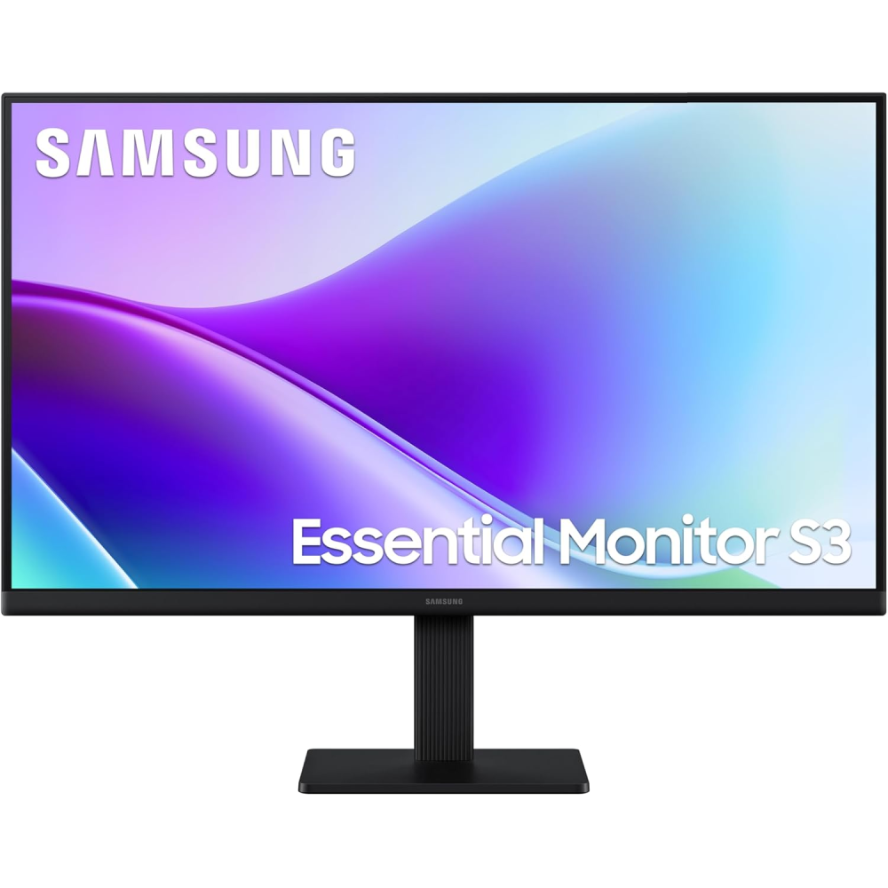 Samsung 27" Essential Monitor S3 S32GF Full HD IPS Display | LS27F320GAMXUE