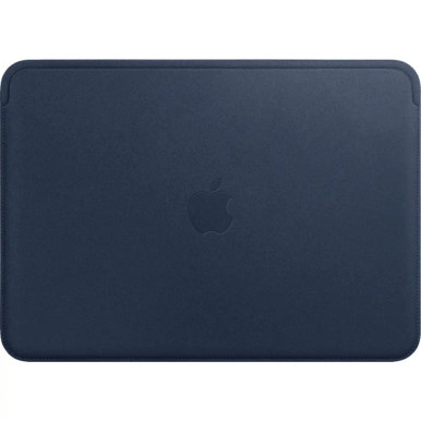 Housse cuir Apple Leather Sleeve pour MacBook Air 13/Pro 13 pouces -  Midnight Blue