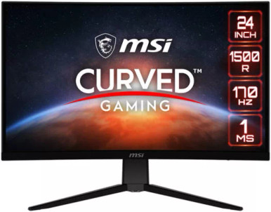 Monitor MSI led 27 ( OPTIX MAG270VC2 ) gaming, curvo, 2 hdmi - DP, 1MS