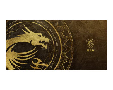 Pad Mouse Gaming Xxl Msi Black Dragon Extra Largo 80cm x 30cm