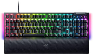 Razer BlackWidow V4 Mechanical Gaming Keyboard with Green Switches