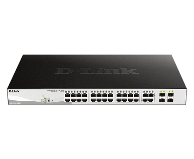 D-Link DGS-1210-28P 24 POE PORTS +4 GIGABIT SFP PORTS