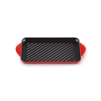 Le Creuset Rectangular Grill Trad. 32x22cm Cherry | 0024147305972 ...