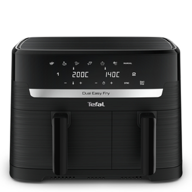 Tefal Dual Easy Fry, 2700 W - Black Basic | EY901N40 | AYOUB COMPUTERS ...