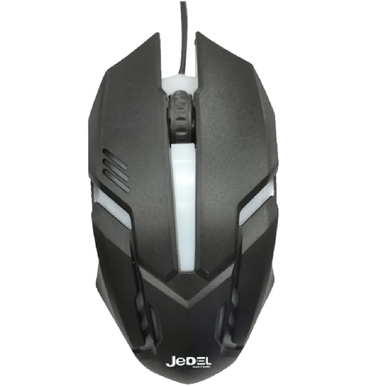 Jedel M66 — Wired RGB Gaming Mouse | 1000 DPI Optical | 7-Color LED | USB Plug & Play
