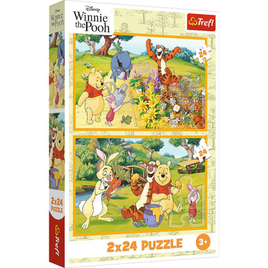 Trefl Puzzle 2-in-1 Disney Winnie The Pooh - 2x24 pcs | 34436 | AYOUB ...