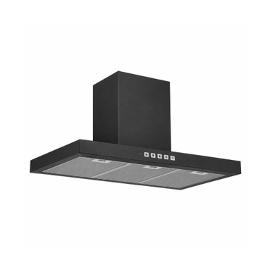 Queen Chef 90cm Chimney Hood 200W - Black | WT0990 B | Ayoub