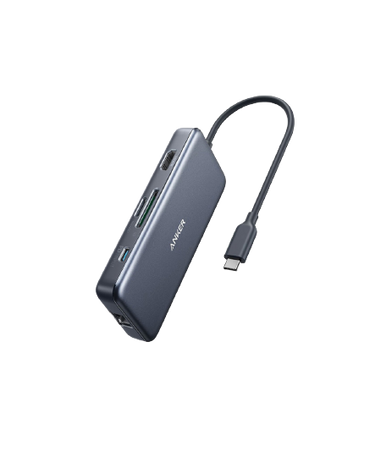 Anker PowerExpand+ 7-in-1 USB-C Hub, Gray | A8352HA1 | AYOUB