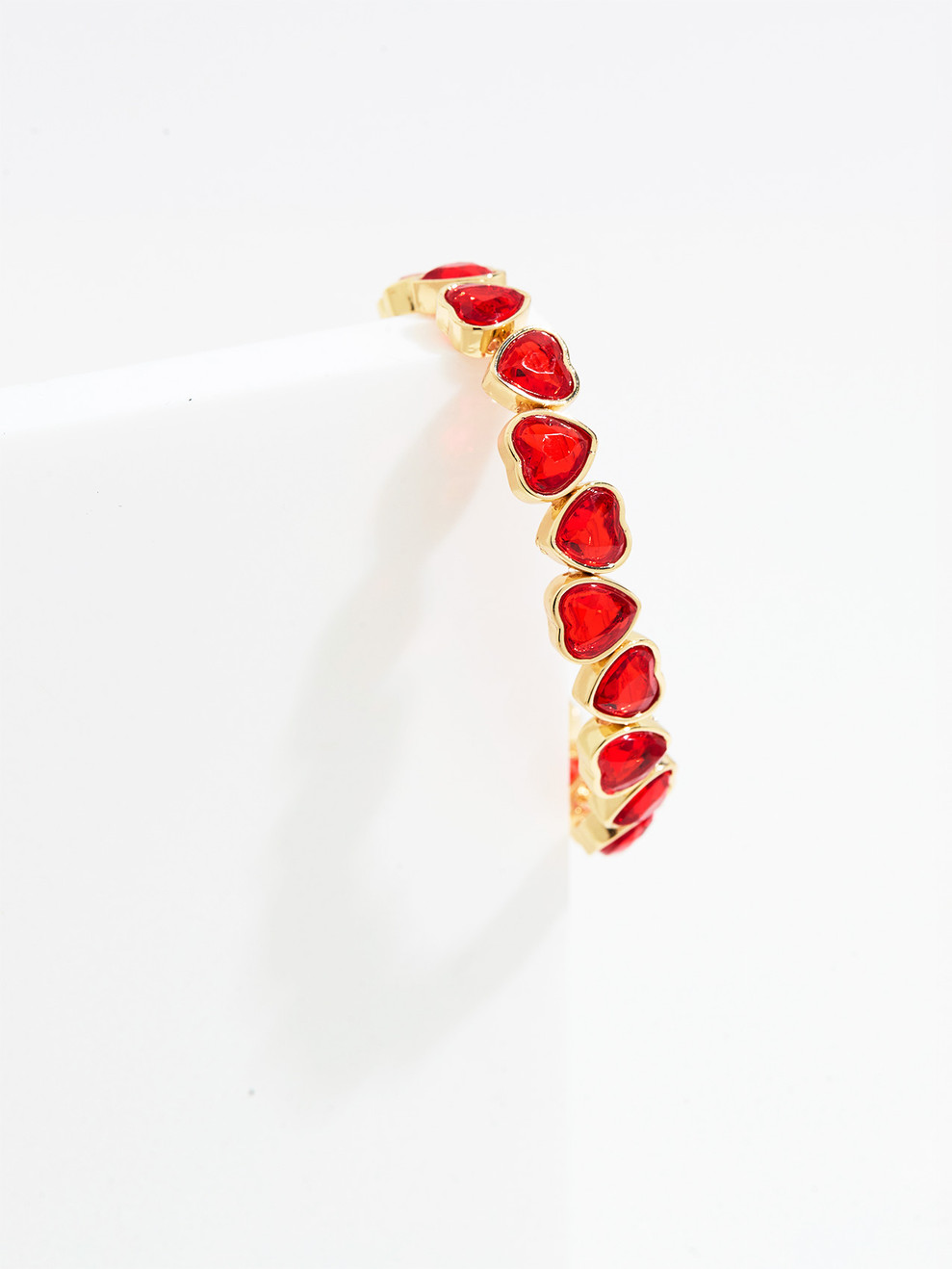 Crystal Heart Stretch Bracelet